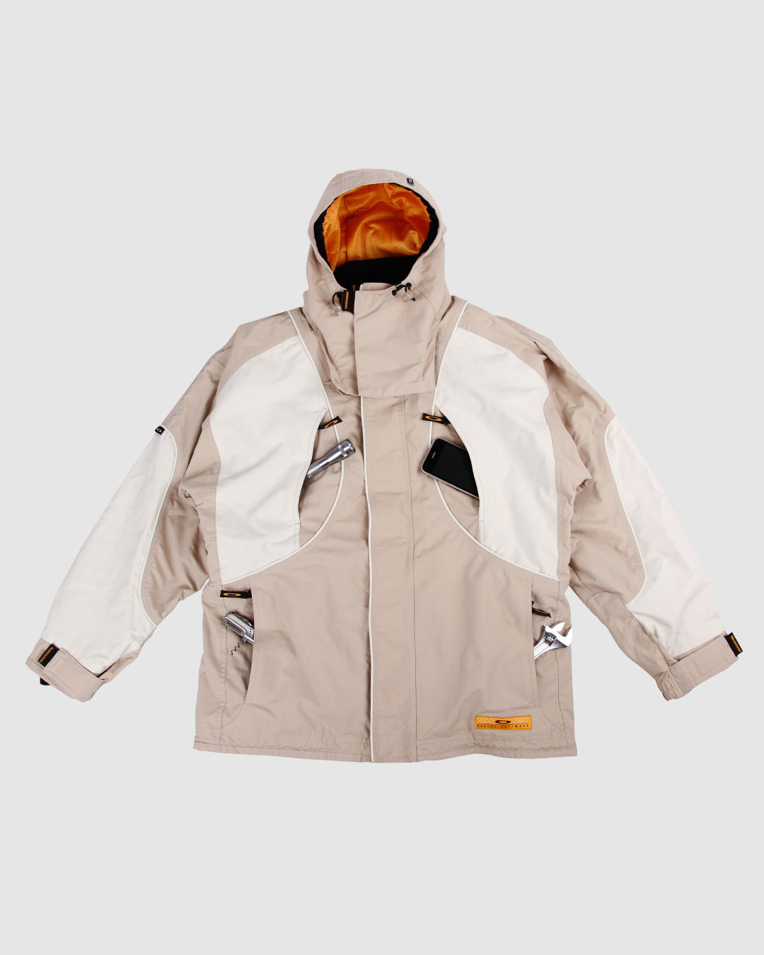 Oakley Software 3-in-1 Technical Hardshell Jacket Creme (2000) Size L